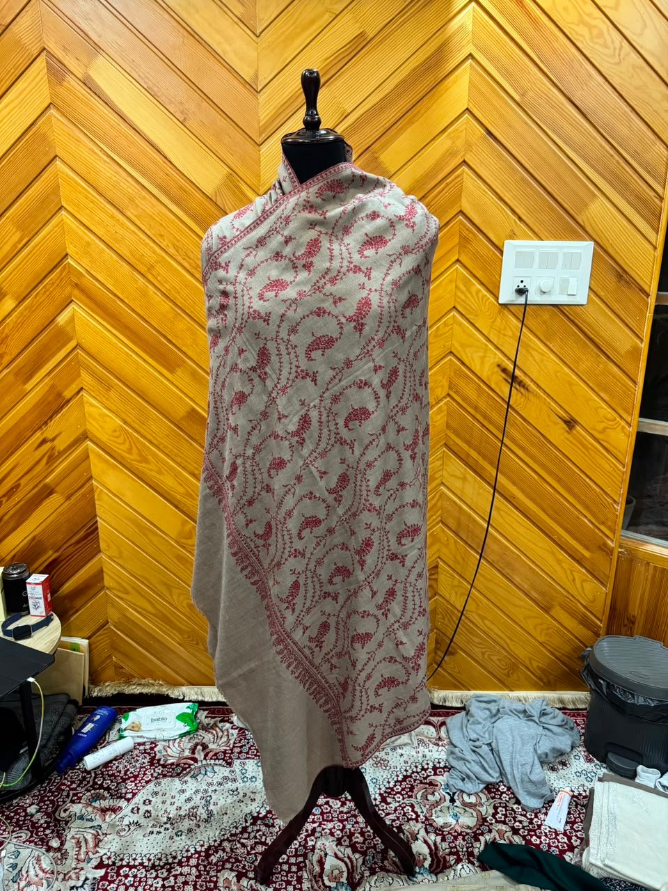 Amber Paisley Stole