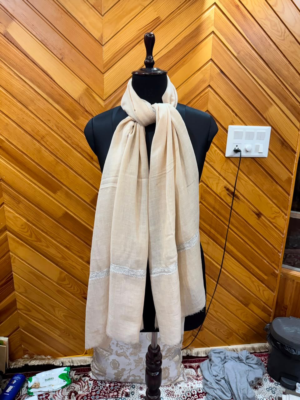 Pure Ivory Stole