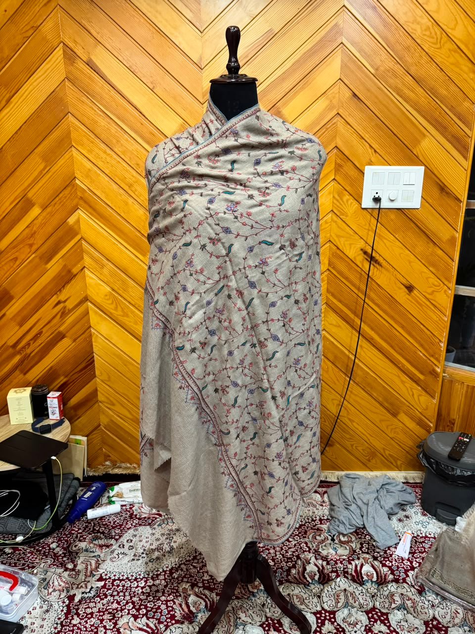 Sand Paisley Shawl